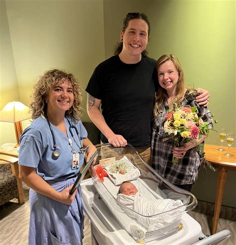 White Bear Township couple mark two milestones at the hospital: their first baby, and their wedding