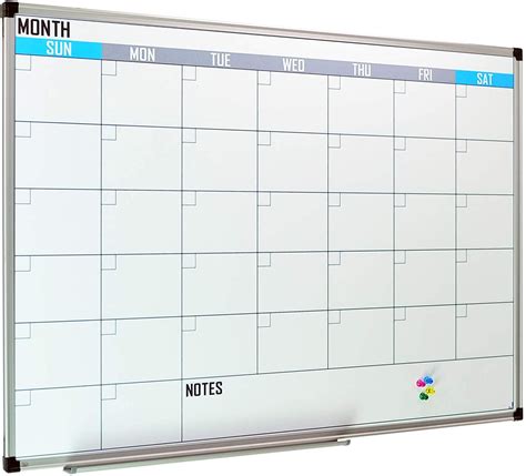 White Board With Calendar