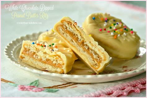 White Chocolate Peanut Butter Ritz Cookies - Kevin & Amanda