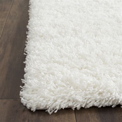 White Fluffy Rug Wayfair