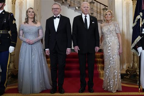 White House throws lavish state dinner for Australia but takes pizazz down a notch in time of war