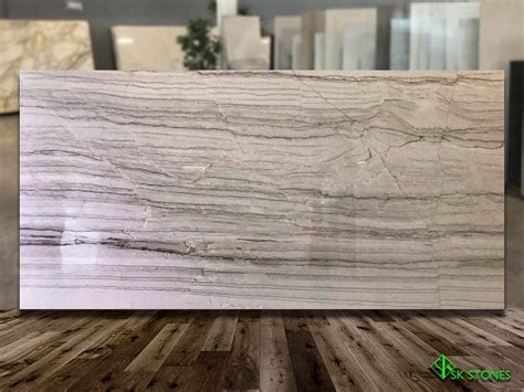 White Macaubas Quartzite - The Luxury Stone