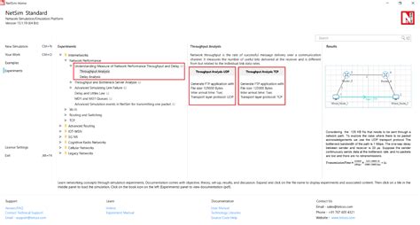 White Paper: Example labs with NetSim on Throughput and Delay …