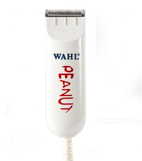 White Peanut Clipper and Trimmer by Wahl Hair Clippers