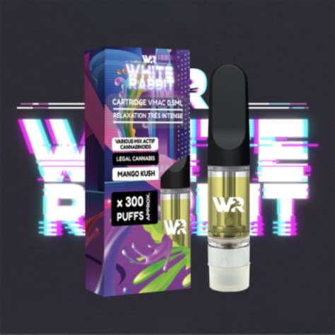 White Rabbit HHC Cartridge Mango Kush MajorSmoker