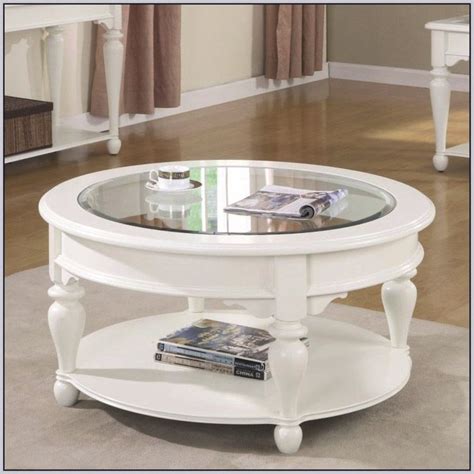 White Round Coffee Table Big Lots