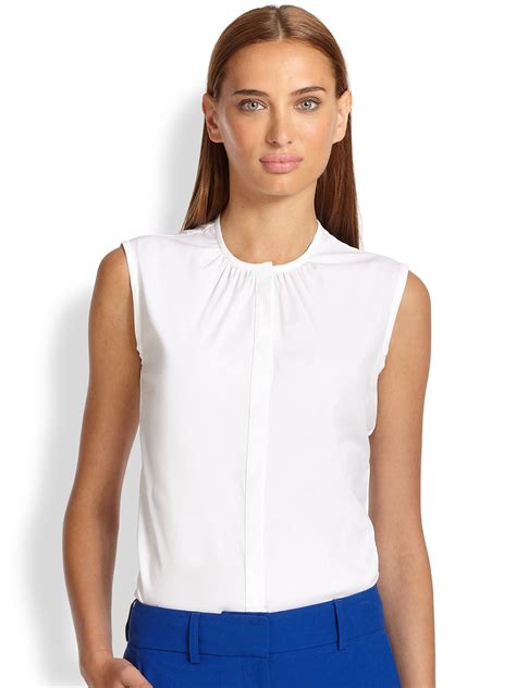 White Sleeveless Tops & Shirts for Women for sale eBay