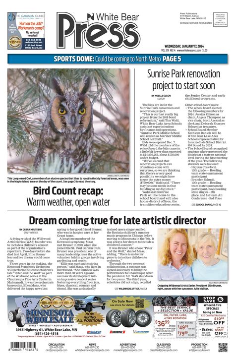 White bear press subscription. com Editorial Amy Johnson Community .  The White Bear Press is...