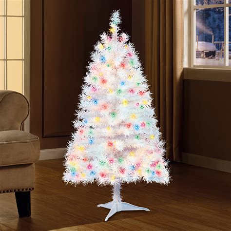 White christmas trees 4ft. Having a pre-lit Christmas tree is a convenient way to bring festive cheer into your home. However, just like any other electrical device, these trees can experience issues that ma... 