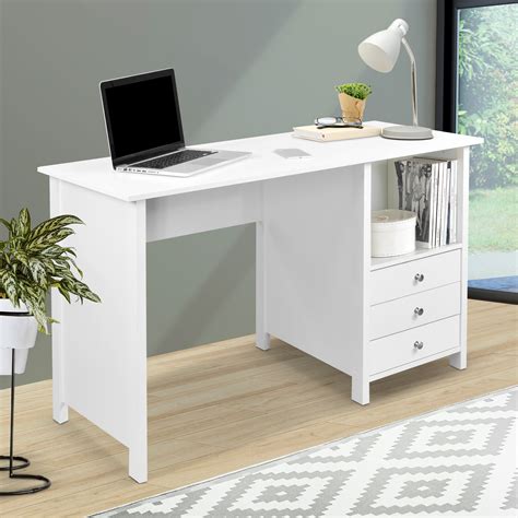 Product Description Simplify your workspace with this on-trend writing desk inspired by mid-century modern décor. Perfect for a home office or student dorm, the large 47-inch long …