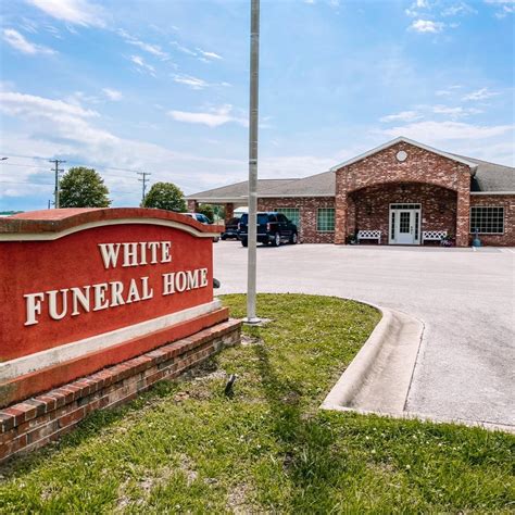 Arrangements are under the direction of the White Funeral Home & Crematory, Cassville, Missouri. SERVICES. Visitation. ... 5:00 PM - 8:00 PM. White Funeral Home & Crematory 196 Sale Barn Road Cassville, MO 65625 Get Directions on Google Maps. Funeral Service. Friday, September 08, 2023 11:00 AM. Family Life Center 200 W 5th street Cassville, MO ...