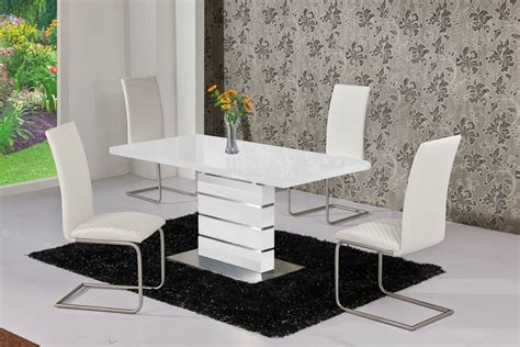 White gloss for Sale Dining Tables & Chairs Gumtree