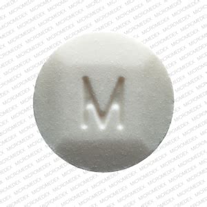 White m 10 pill. Pill Imprint M PS 10. This white round pill with imprint M PS 10 on it has been identified as: Prednisone 10 mg. This medicine is known as prednisone. It is available as a prescription only medicine and is commonly used for Acute Lymphocytic Leukemia, Adrenocortical Insufficiency, Adrenogenital Syndrome, Allergic Reactions, Allergic Rhinitis ... 