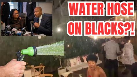 White neighbor sprays Black party guests with water hose in NY, lawsuit alleges