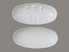 White oval pill cti 112. If your pill has no imprint it could be a vitamin, diet, herbal, or energy pill, or an illicit or foreign drug; these pills are not included in our pill identifier. Learn more about imprint codes. Search Results. Search Again. Results 1 - 18 of 5283 for " White and Oval". Sort by. Results per page. 1 / 6. 
