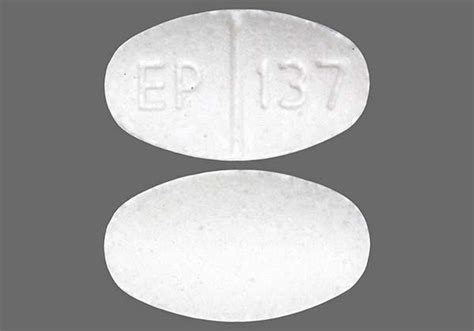 Color: white Shape: oval Imprint: SV 137 This medicine is a white, oval, film-coated, tablet imprinted with "SV 137". Look up another drug Find other drugs that treat your condition. 