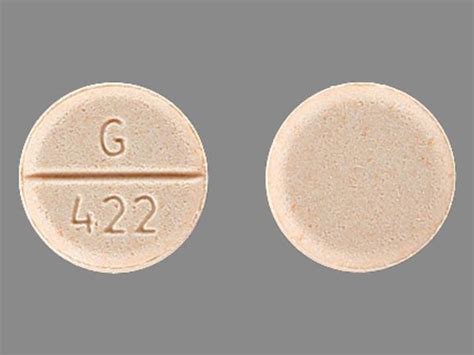 422 Pill - white oval, 11mm. Pill with imprint 422 is White, Oval 