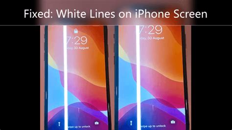 White rectangle on iphone screen.  iPhone users face this problem world...