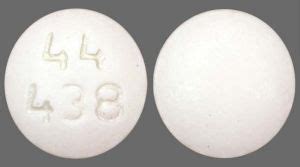 44 438 pill white round. 44 438 Pill (White-Rou