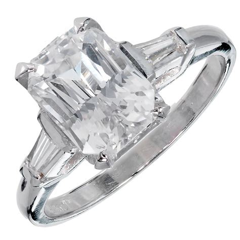 White sapphire engagement rings. This magnificent gemstone comes in almost every color of the rainbow from white to black covering the entire color wheel. In addition to blue, you can fashion your sapphire engagement ring in yellow, green, pink, purple, orange, peach, teal, white, black colors. This versatility of sapphire makes it a suitable choice of gemstone for an ... 