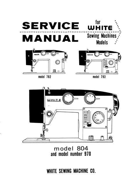 White sewing machine maintenance manual 1947. - Guide juridique de l'internet et du commerce électronique.