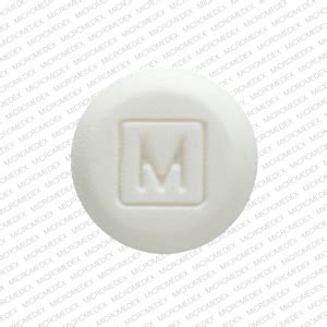  Further information. Always consult your healthcare provider to ensure the information displayed on this page applies to your personal circumstances. Pill Identifier results for "M 10 White". Search by imprint, shape, color or drug name. . 