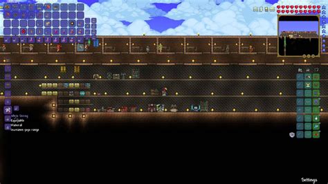 White string terraria. The Altar Destruction Process. When an altar is destroyed, a message indicates the type of ore blessed upon the world. The first destroyed altar will yield Cobalt or Palladium Ore. Destroying two more altars will spawn Mithril or Orichalcum Ore. Finally, destroying a third altar will generate Titanium or Adamantite Ore. 