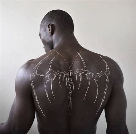 White tattoo dark skin Artofit