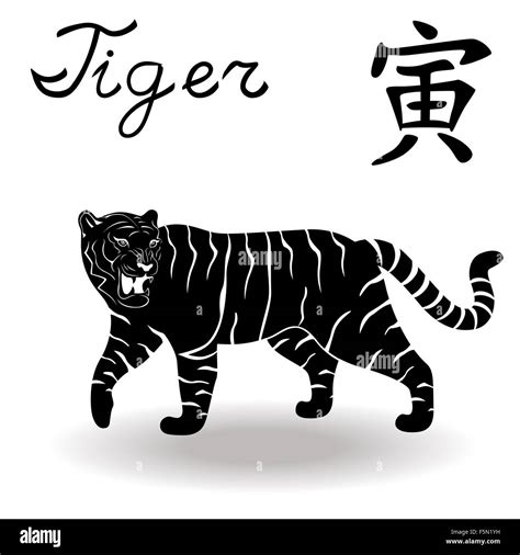 White tiger chinese zodiac. .  ...