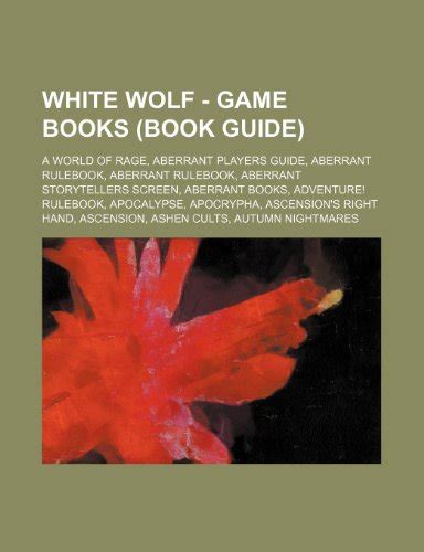 White wolf game books book guide by source wikia. - Faire plus mieux guide pratique pour augmenter votre productivite.