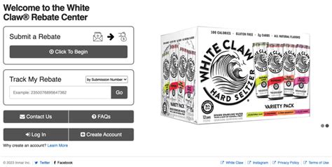 White Claw $5 Rebate Offer Code - In a world full of beverage options, one brand has managed to stand out and become a cultural phenomenon - White Claw. The fizzy, low-calorie, and gluten-free hard seltzer has captured the hearts of many, and now, they are offering an exciting $5 Rebate Offer Code.
