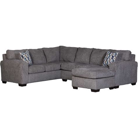 Whitehill pewter 3 piece sectional.  Quality foam cushion core Descrip...