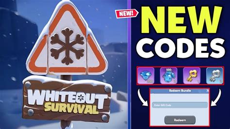 Whiteout survival codes. Working Whiteout Survival Codes. Image Source: Shield Gaming Esports on YT. The following list of codes should be active and working, so try them out and see what rewards you can redeem in-game: 54Np0jKxw – Redeem this code to earn free rewards. ThxgivingD23 – Claim this code for free items. STATE600 – Redeem this code … 