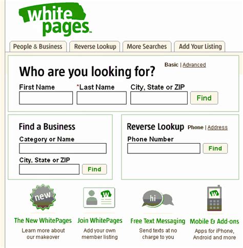 Free U.S. Business Directory & White Pages. Discover Local Businesses, find people, relatives & friends, do reverse phone number lookups. It's Free, Fast & Easy on 411.info™. 