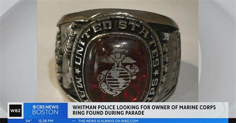Whitman police look to reunite lost Marine Corps ring with its owner