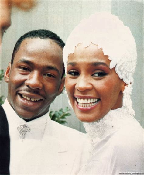 Whitney Houston Wedding Day