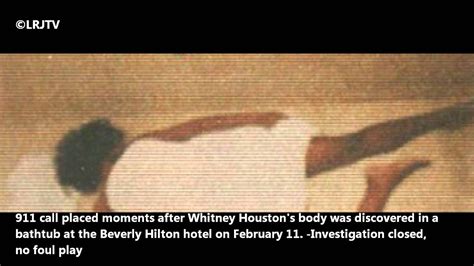 Whitney houston autopsy photos. Singer Whitney Houston's body was found in the bathtub of her Beverly Hills hotel room, Los Angeles County Chief Coroner Ed Winter said in a press conference Sunday. He would not comment on ... 