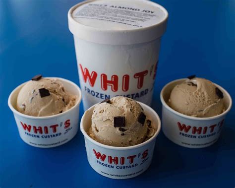 Whits ice cream. Whit's Frozen Custard of Stuart. Unclaimed. Review. Save. Share. 30 reviews #5 of 13 Desserts in Stuart $ Dessert American. 237 SW Monterey Rd, Stuart, FL 34994-4652 +1 740-587-3620 Website. Closed now : See all hours. 