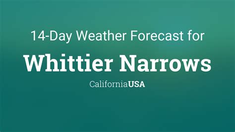 Whittier weather. Things To Know About Whittier weather. 