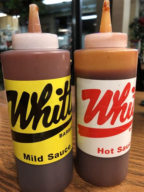Whitts barbecue. 44 photos. 7/17/2016. We had the pulled pork combo plates--excellent meat, even without BBQ sauce (you get three choices in squeeze bottles at the table--vinegar, tomato, and hot). Voice of two sides--Cole slaw was delish, baked beans good, green beans fantastic in the Southern style--wide beans cooked a long time. 