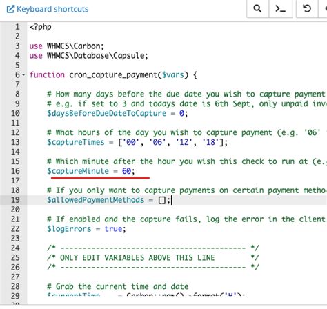 Whmcs attempt capture. 6.  I've tried adding a blank function with default ...