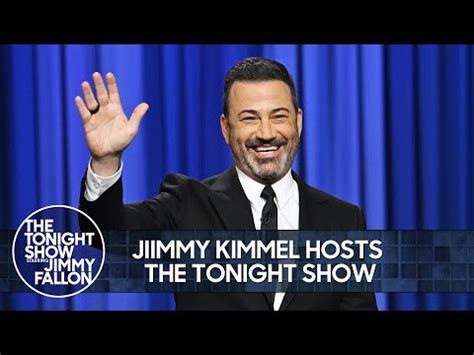 Jimmy Kimmel Live airs every weeknight at 11:35 p.m. EDT and features a diverse lineup of guests that include celebrities, athletes, musical acts, comedians and human-interest subjects, along with comedy bits and a house band. The following episodes are scheduled to air the week of May 22-26 (subject to change): Monday, May 22.