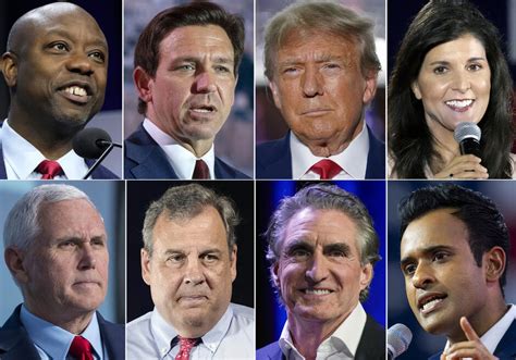 Who’s in, who’s out, who’s boycotting: The 8 candidates expected onstage for the first GOP debate