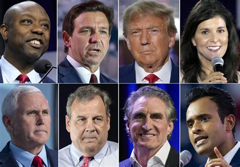 Who’s in, who might be out: Eight candidates have qualified for the first Republican debate