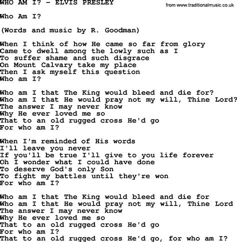 Who am i song lyrics. Things To Know About Who am i song lyrics. 