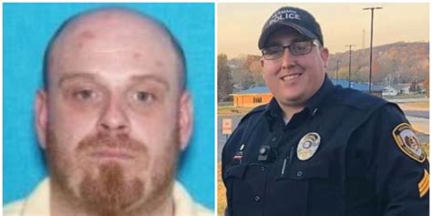 Who are the officers shot in Hermann, Missouri?