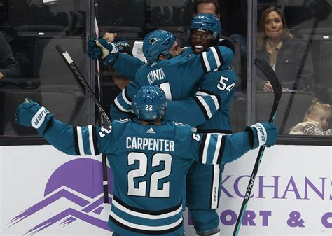 Who are these guys? Unlikely sources help with San Jose Sharks’ offensive outburst