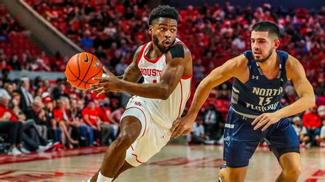 Who beat houston in basketball. On defense, Houston is thoroughly excellent, ranking in the top four of the nation in defensive efficiency and points allowed per game. The Cougars lead the country in blocked shot rate (16.8% ... 