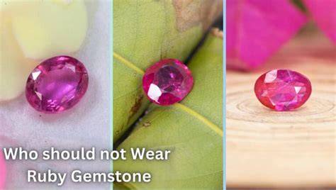 Who cannot wear ruby