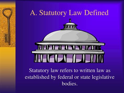 Who creates statutory law